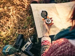 Map and compass